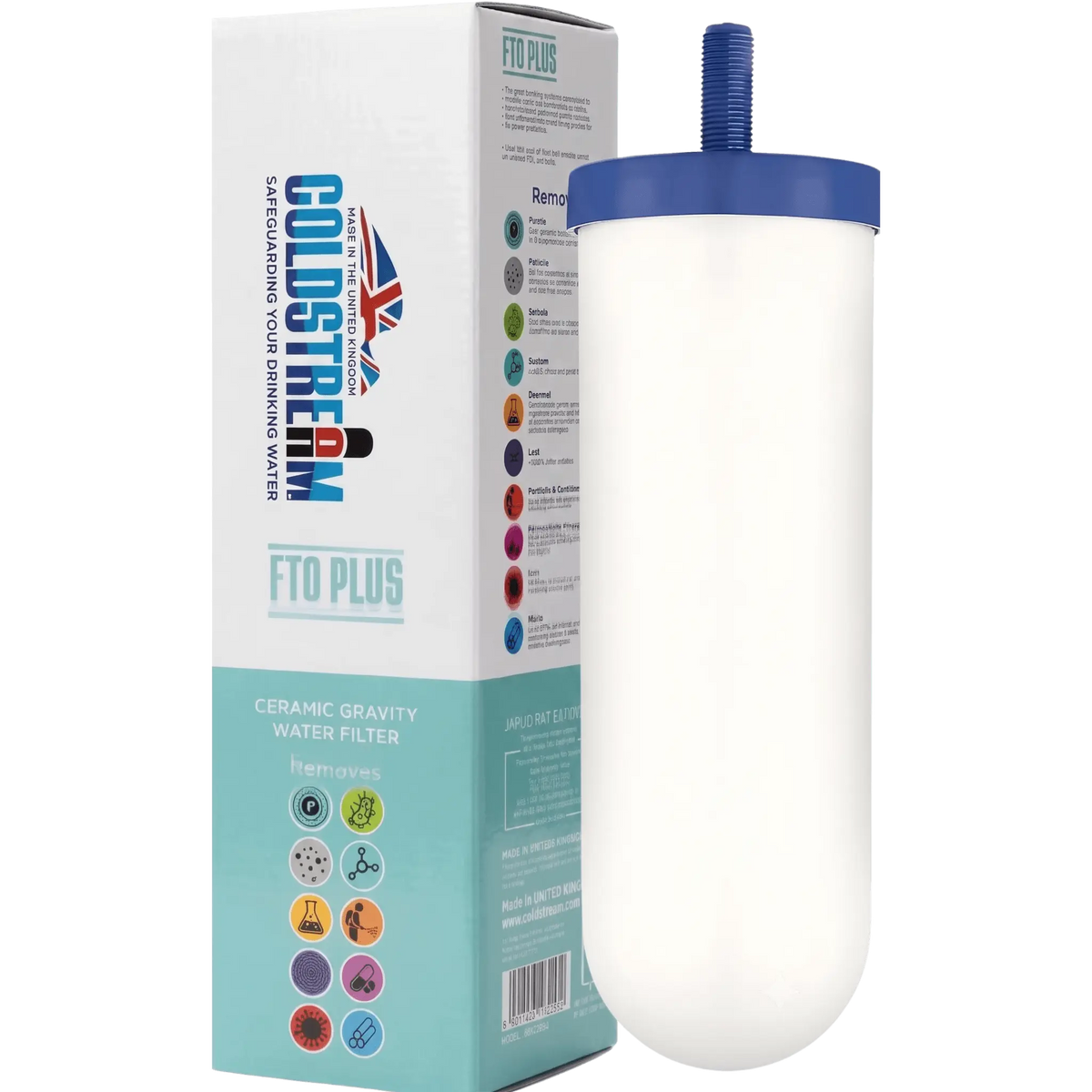 Coldstream FTO+ Filter für Schwerkraftsysteme