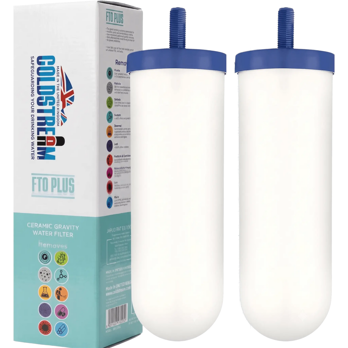 Coldstream FTO+ Filter für Schwerkraftsysteme