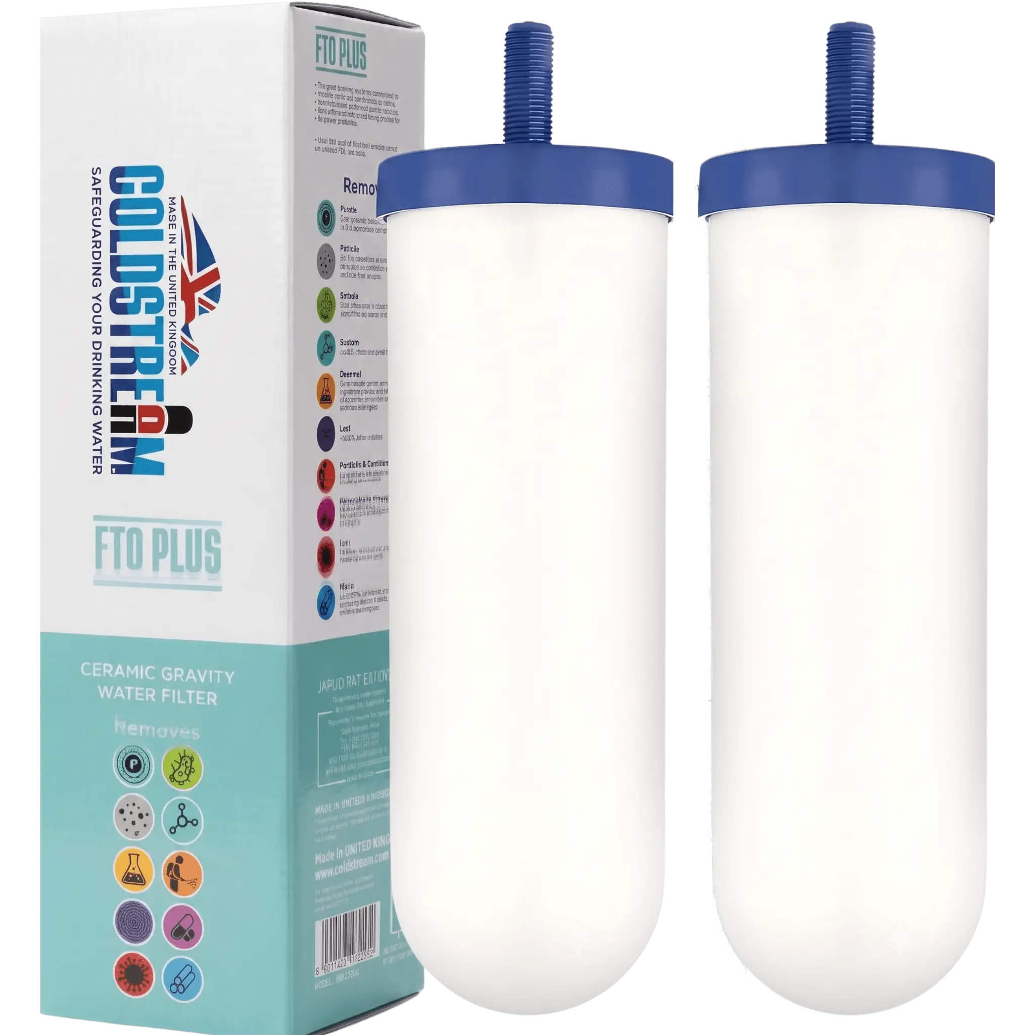 Coldstream FTO+ Filter für Schwerkraftsysteme